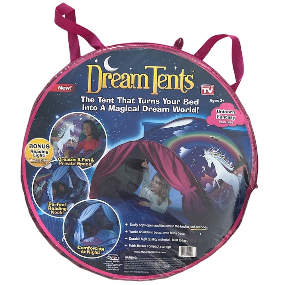 Dream tent unicorn fantasy
